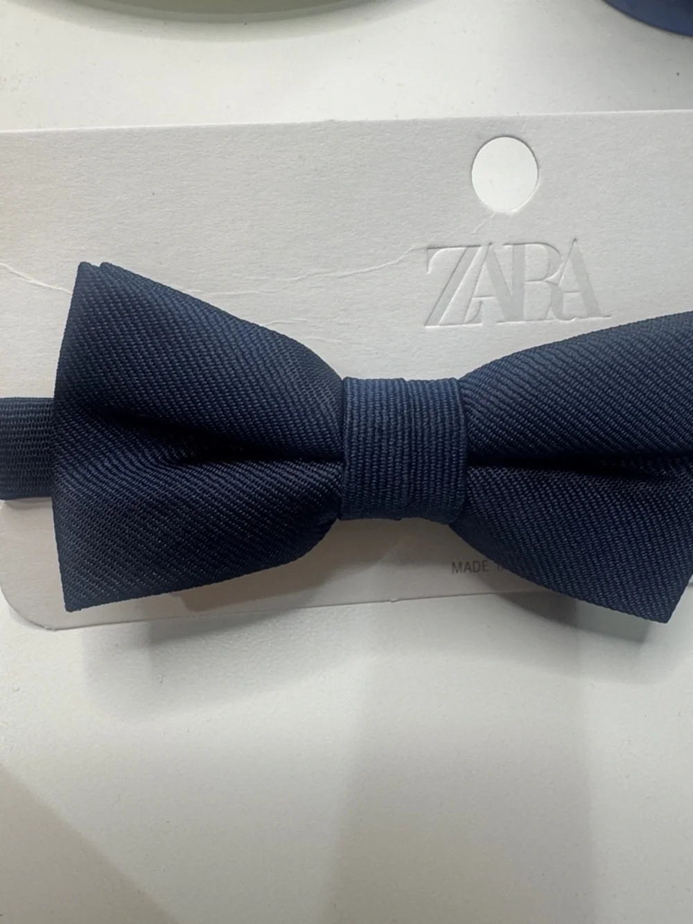 Zara Navy Blue Kids Bow Tie